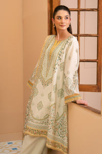 Unstitched 3 Piece Printed Lawn Suit
