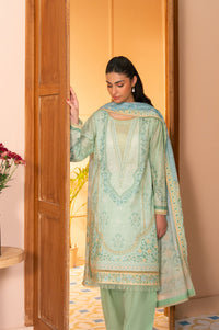 Unstitched 3 Piece Printed Lawn Suit