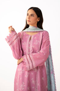 Unstitched 3 Piece Printed Lawn Suit