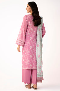 Unstitched 3 Piece Printed Lawn Suit
