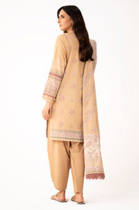Unstitched 3 Piece Printed Lawn Suit