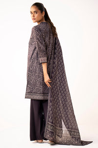 Unstitched 3 Piece Printed Lawn Suit