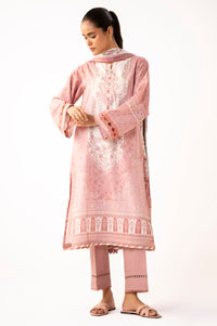 Unstitched 3 Piece Printed Lawn Suit