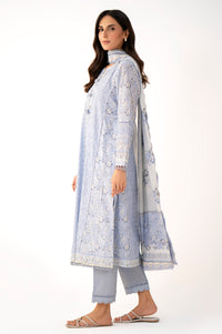Unstitched 3 Piece Printed Lawn Suit