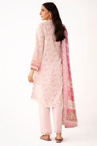 Unstitched 3 Piece Printed Lawn Suit