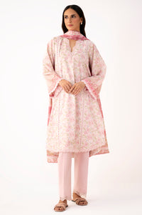 Unstitched 3 Piece Printed Lawn Suit