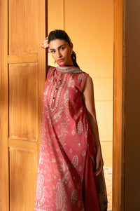 Unstitched 3 Piece Printed Lawn Suit
