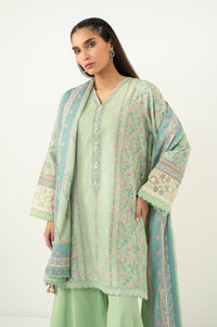 UNSTITCHED EMBROIDERED SUIT