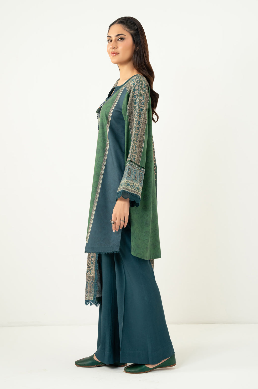 UNSTITCHED PRINTED SUIT
