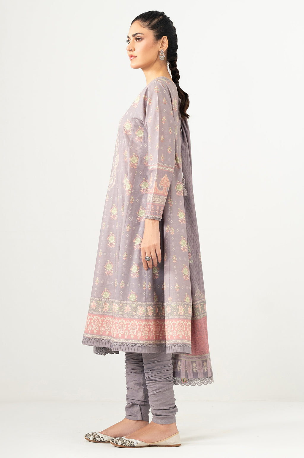 UNSTITCHED PRINTED SUIT
