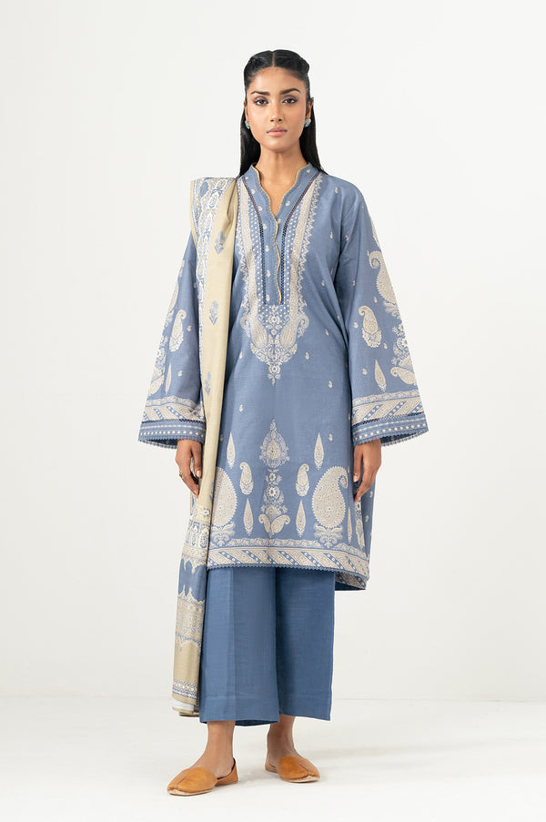 UNSTITCHED PRINTED SUIT