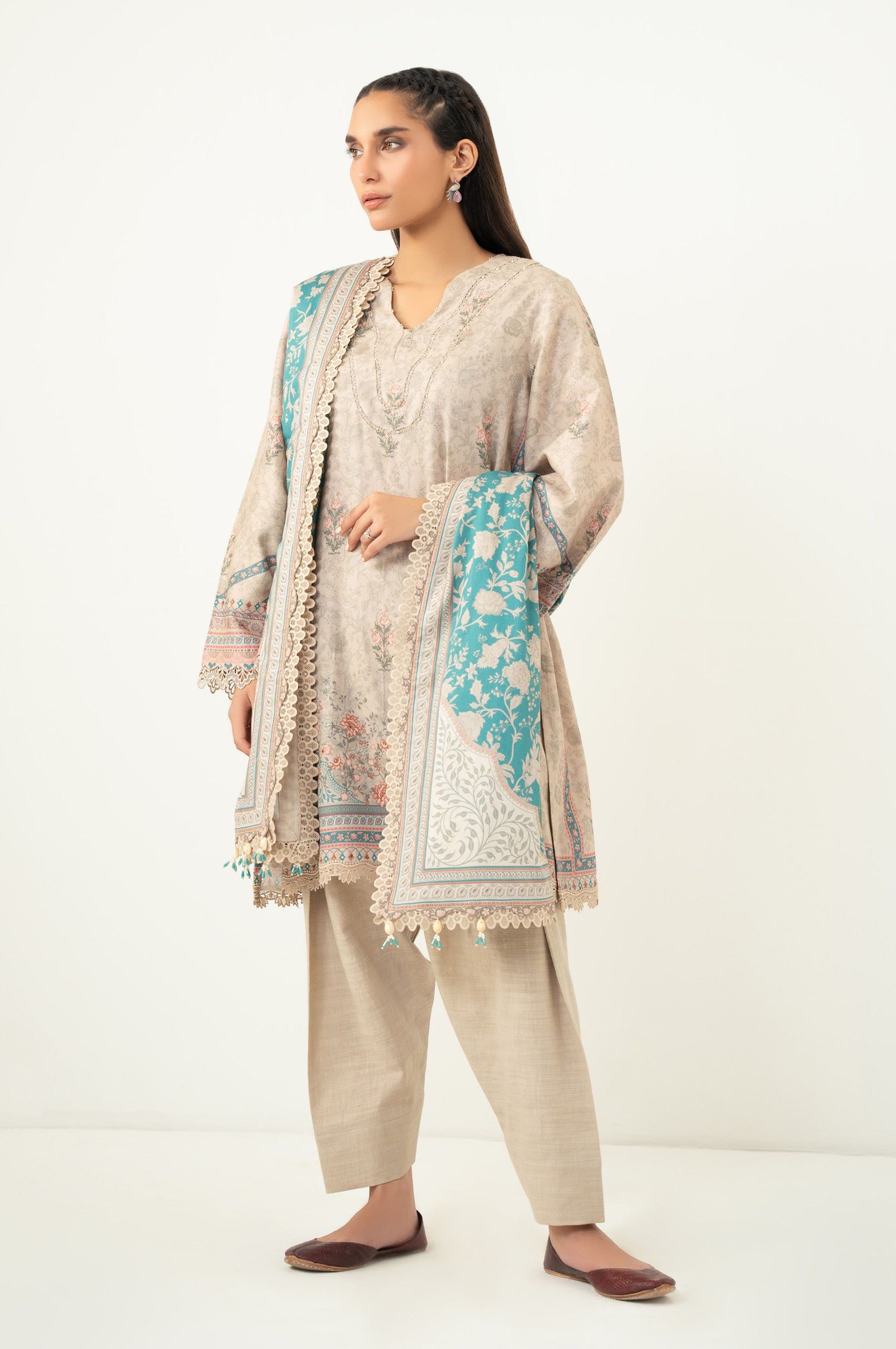 PRINTED UNSTITCHED 1 PIECE SHIRT (FACTORY E-OUTLET)