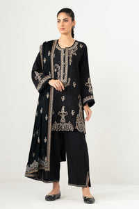UNSTITCHED EMBROIDERED SUIT