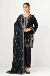 UNSTITCHED EMBROIDERED SUIT