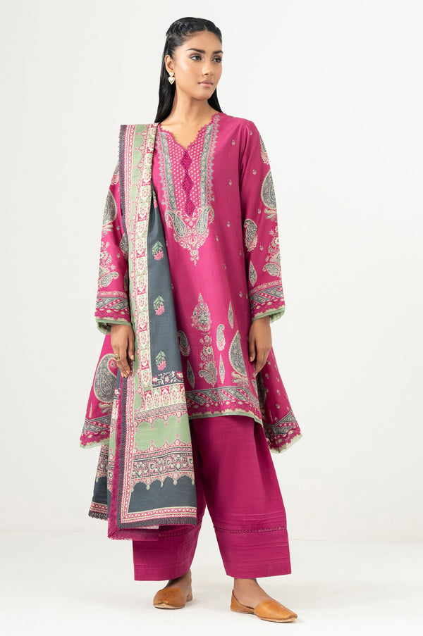 UNSTITCHED PRINTED SUIT