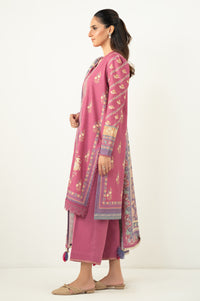 Unstitched 3 Piece Printed Cottel Suit