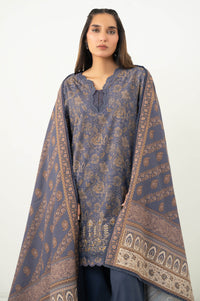 UNSTITCHED EMBROIDERED SUIT