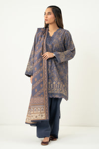 UNSTITCHED EMBROIDERED SUIT