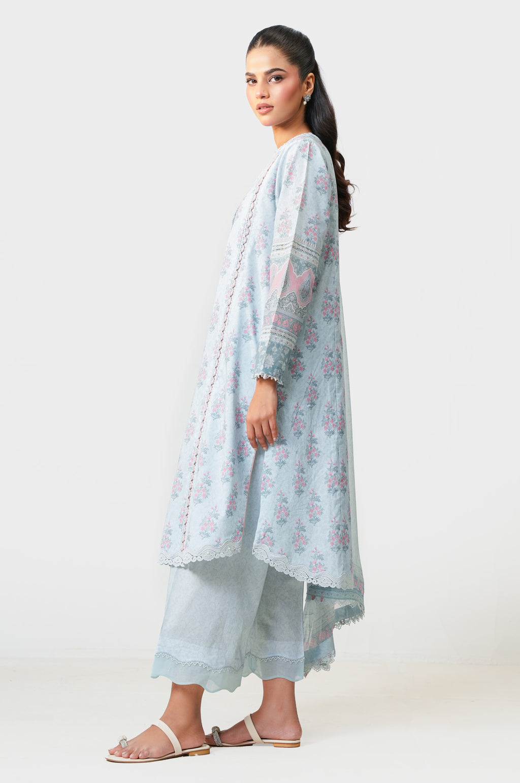UNSTITCHED PRINTED SUIT