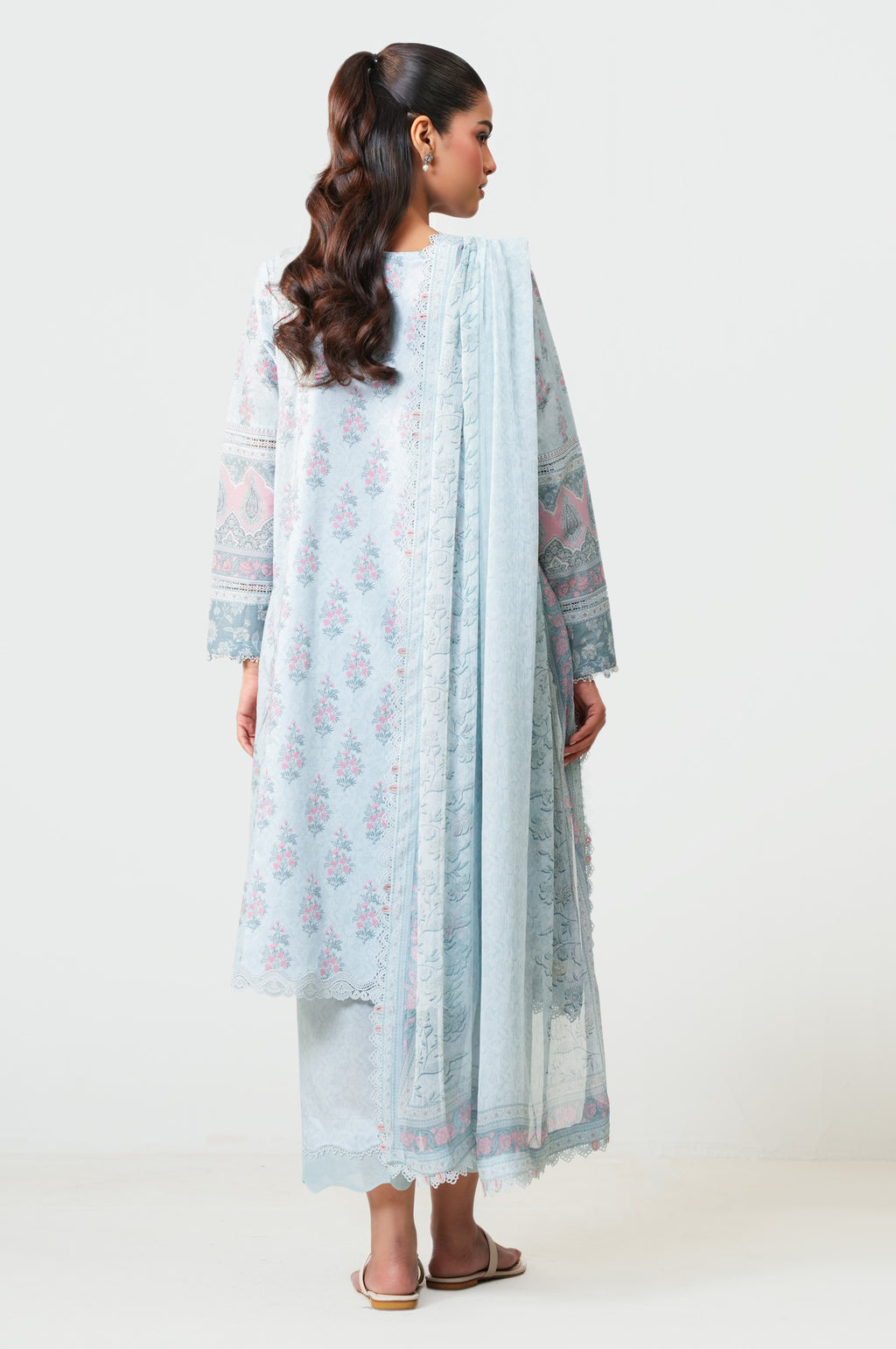 UNSTITCHED PRINTED SUIT