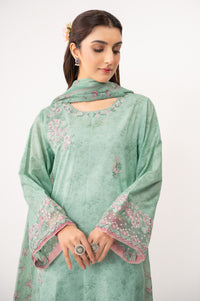 UNSTITCHED EMBROIDERED SUIT