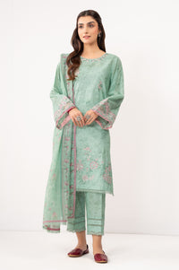 UNSTITCHED EMBROIDERED SUIT