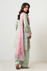 UNSTITCHED EMBROIDERED SUIT
