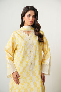 UNSTITCHED EMBROIDERED SUIT