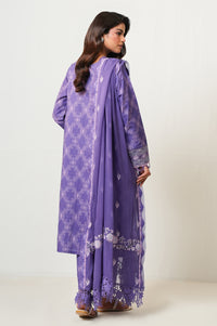 UNSTITCHED EMBROIDERED SUIT