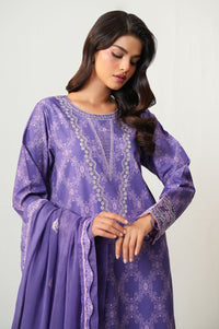 UNSTITCHED EMBROIDERED SUIT