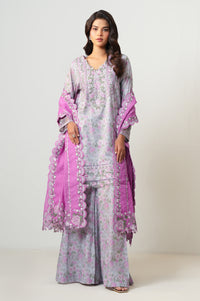 UNSTITCHED EMBROIDERED SUIT
