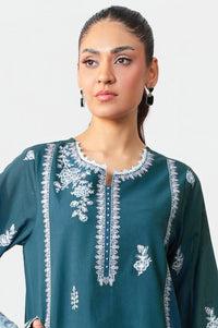 UNSTITCHED EMBROIDERED SUIT