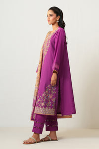 UNSTITCHED EMBROIDERED SUIT