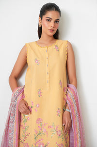 Unstitched 3 Piece Embroidered Luxury Lawn Suit