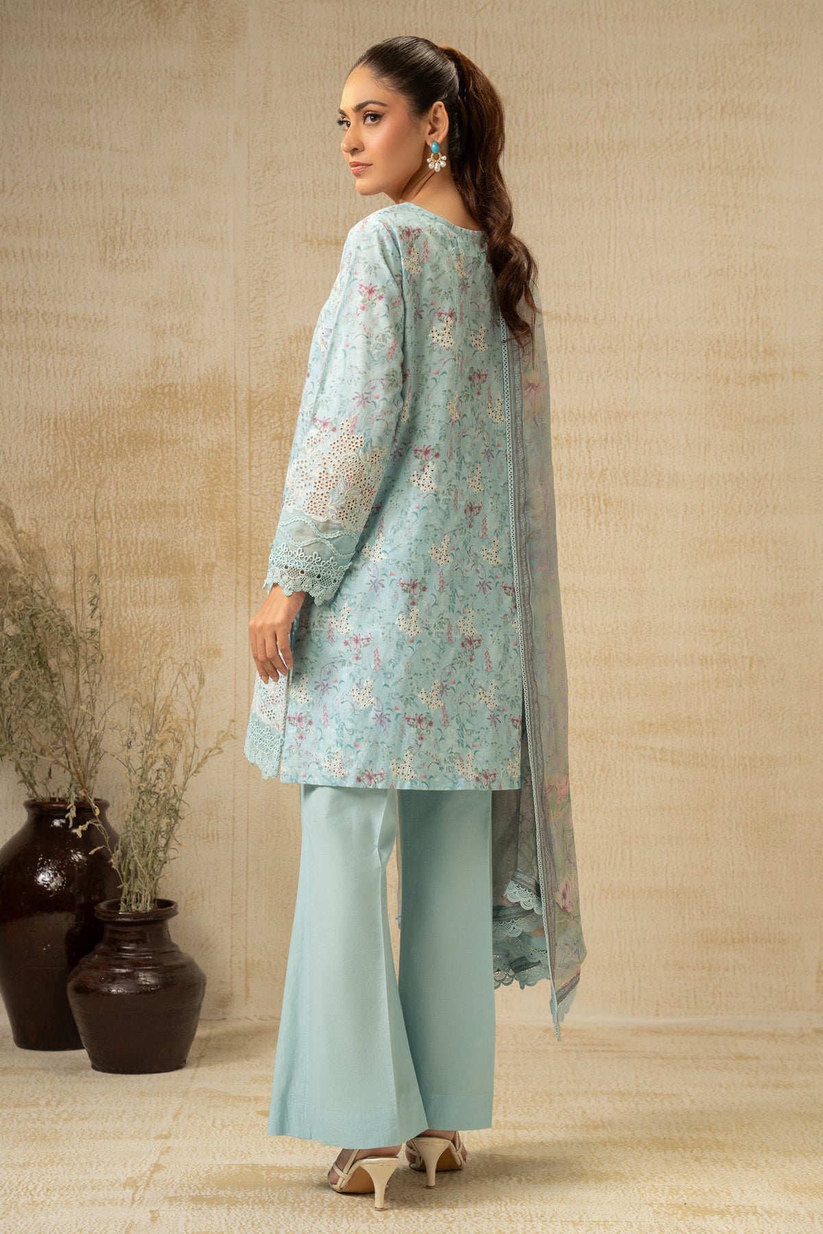 UNSTITCHED 3 PIECE SUIT