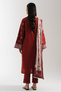 UNSTITCHED EMBROIDERED SUIT