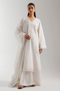 UNSTITCHED EMBROIDERED SUIT