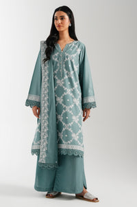 UNSTITCHED EMBROIDERED SUIT