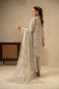 EMBROIDERED CHIKANKARI UNSTITCHED 3 PIECE SUIT