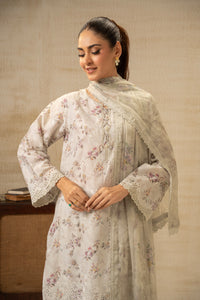 EMBROIDERED CHIKANKARI UNSTITCHED 3 PIECE SUIT