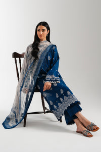 UNSTITCHED EMBROIDERED SUIT