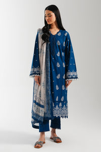 UNSTITCHED EMBROIDERED SUIT