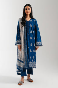 UNSTITCHED EMBROIDERED SUIT