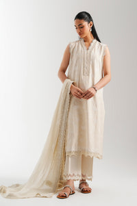 UNSTITCHED EMBROIDERED SUIT