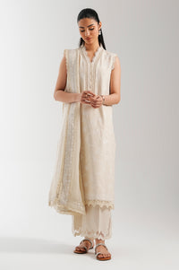 UNSTITCHED EMBROIDERED SUIT