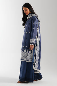 UNSTITCHED EMBROIDERED SUIT