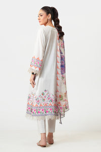UNSTITCHED EMBROIDERED SUIT