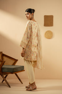 EMBROIDERED LAWN UNSTITCHED 3 PIECE SUIT