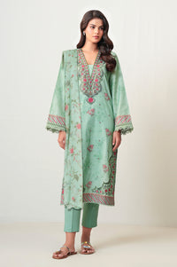 UNSTITCHED EMBROIDERED SUIT