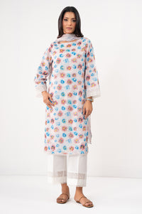 UNSTITCHED EMBROIDERED SUIT